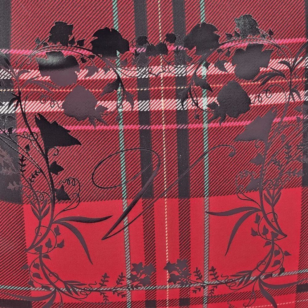 NWT {Victoria's Secret} Black Red Weekender Tote: Stylish Travel NWT - Picture 4 of 4